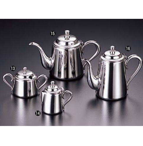 Ｈ 洋白 東型 ミルクポット ７人用 三種メッキ H 洋白 東型 ﾐﾙｸﾎﾟｯﾄ 7人用 三種ﾒｯｷミルクポット : 厨房