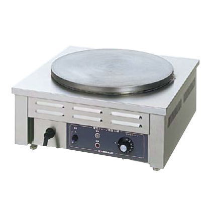 楽天市場】ニチワ 電気式 クレープ焼器 CM-410H 200V ハイパワー仕様