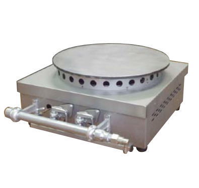 クレープ焼き　LPガス用 クレープ焼き器 ガス用 大型 直径400mm