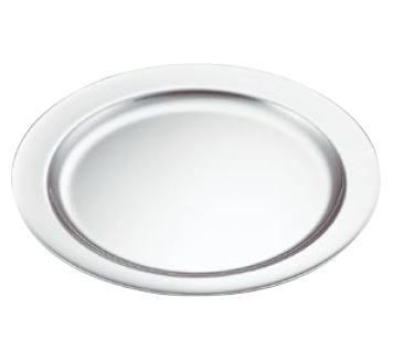UK18-8 プレーンタイプ 丸皿 18インチ【バイキング用品 ビュッフェ用品 オードブル】【ステンレス】【銀色食器】【業務用厨房機器厨房用品専門店】