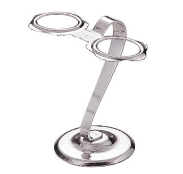 ソフトクリーム　スタンド　ステンレス　トップコーンスタンド　シングル　ダブル 楽天市場】18-0 トップコーンスタンド 〈ダブル〉【ステンレス