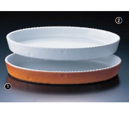 【楽天市場】小判グラタン皿 ホワイト PB-200-28【ROYALE】【ロイヤル】【オーブン皿】【耐熱磁器】【オーブンウェア】【皿】【業務用