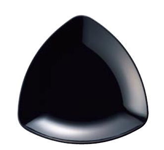■お得な10個仕掛ける■３角形 黒 SS-25-BK【食器】【メラミン】【真っ黒い皿】【取り皿】【お役目用勝手もと設備勝手もと設備専門職店】■お得な10個仕掛ける■