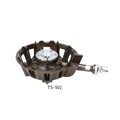 鋳物コンロ TS-502 中型コンロ (ガス種：プロパン) LP【鋳物コンロ 卓上コンロ ガスコンロ】【業務用厨房機器厨房用品専門店】