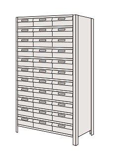 【個人宅配送不可】物品棚ＬＥＫ型樹脂ボックス LEK1110-36T【代引き不可】｜厨房用品専門店！安吉