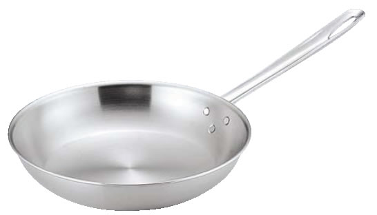 ﾄﾘﾉ ﾌﾗｲﾊﾟﾝ 30cm【ステンレスフライパン】【電磁調理器対応】【IH対応】【業務用フライパン】【TORINO】【業務用厨房機器厨房用品専門店】【三層鋼】