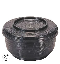 ■お得な10個セット■割子飯器 黒 1-224-5【茶碗】【ご飯お椀】【ご飯茶わん】【ご飯器】【業務用厨房機器厨房用品専門店】■お得な10個セット■
