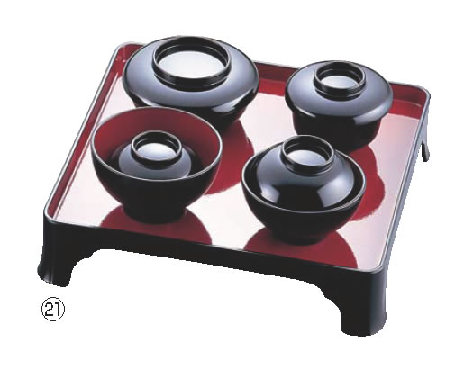 祝膳 女児 黒内朱 IZ-B【御膳】【業務用厨房機器厨房用品専門店】