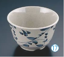 ■お得な10個セット■ﾒﾗﾐﾝ｢うす茶なずな｣ 湯呑 NZ-762-U【湯呑み】【お茶コップ】【コップ】【業務用厨房機器厨房用品専門店】■お得な10個セット■