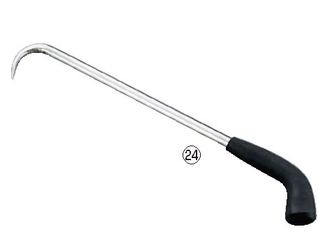 ｴﾗｽﾄﾏｰｺﾞﾑ柄 ｽﾃﾝﾚｽ手鉤 60cm【鉤】【鈎】【フック】【業務用厨房機器厨房用品専門店】
