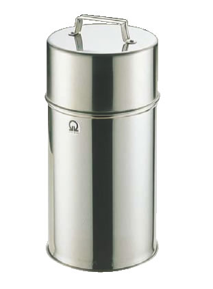 SA18-8 茶缶 18cm 8L(大) 【サービス用品】【お茶用品】【18-8ステンレス】【Ω】【業務用厨房機器厨房用品専門店】