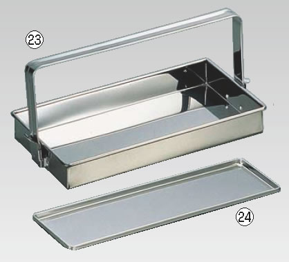 楽天市場】鉄板焼・お好み焼き用品 18-0ステンレス製 おかもち 310×170