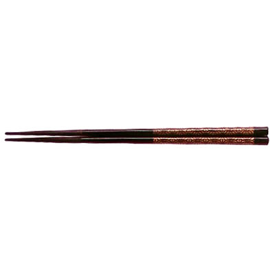 ■5セット■21cm蒔絵塗箸 六角塗箸 金万華鏡■5セット■
