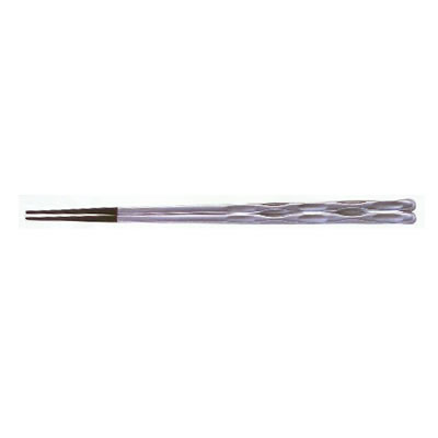 ■3セット■21cm面彫塗箸 銀塗■3セット■