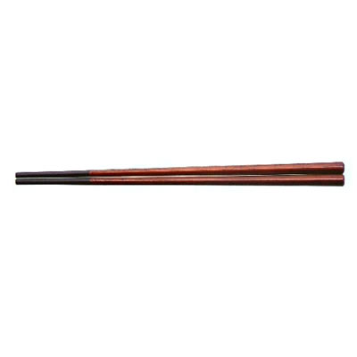 ■3セット■21cm五角先太塗箸 紫檀■3セット■