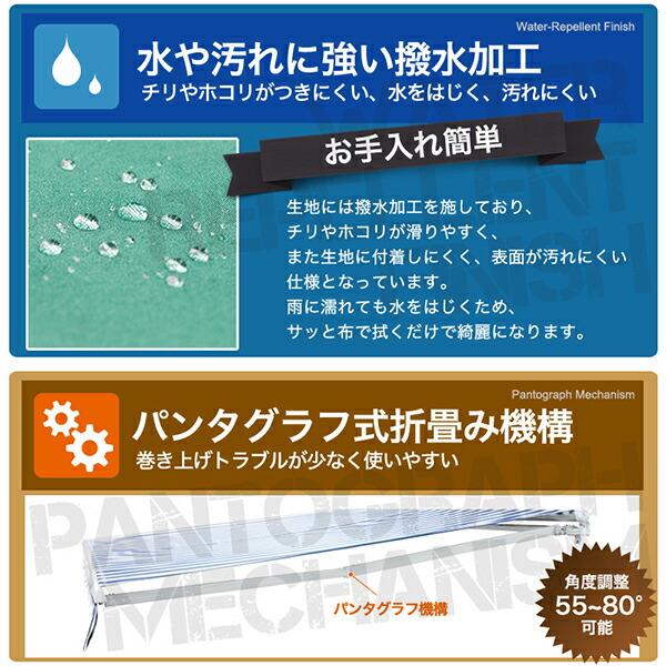 オープニング大放出セール 楽天市場 オーニング 幅 2m 全4色 手動 伸縮自在 日よけ 折り畳み サンシェード オーニングテント あす楽 配送種別 B 納得ショップ 大流行中 Lexusoman Com