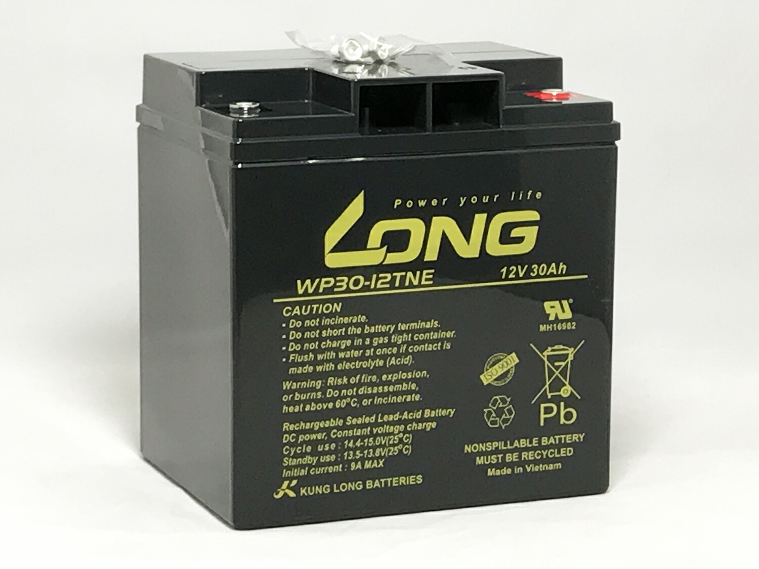 【楽天市場】LONG 【長寿命タイプ 期待寿命5年〜10年】LONG 12V12Ah 高性能シールドバッテリー（完全密封型鉛蓄電池）（WPL12-12）  UPS（無停電電源装置）・バックアップ電源用に最適 : ＹＭＴ ＥＮＥＲＧＹ 楽天市場店