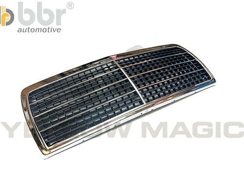 【BBR】 ラジエーターグリル Assy [Benz,ベンツ,Eクラス,S124 / 1248800983,001-80-11665]｜Yellow Magic TRADE