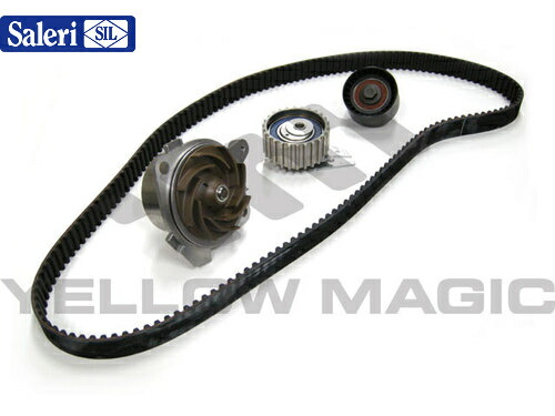 【Saleri SIL】 タイミングベルト&ウォーターポンプ SuperKit [Alfa Romeo,アルファロメオ,147 / 55210627,60625128,K2PA861]