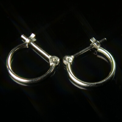 【クーポン配布中】Ptプラチナ900パイプフープピアス 1mm×10mm 21,700円