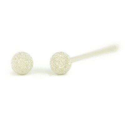 【クーポン配布中】 セカンドピアス 軸太 Pt900プラチナフラッシュボールピアス 3mm ピアスポスト軸太長めタイプ 太さ0.8mm長さ12mm 丸玉 丸玉ピアス フラッシュボール ピアス スターダスト ピアス プラチナ ピアス PT900 ピアス Pt900 福耳｜誕生石・宝石のヨコヤマ
