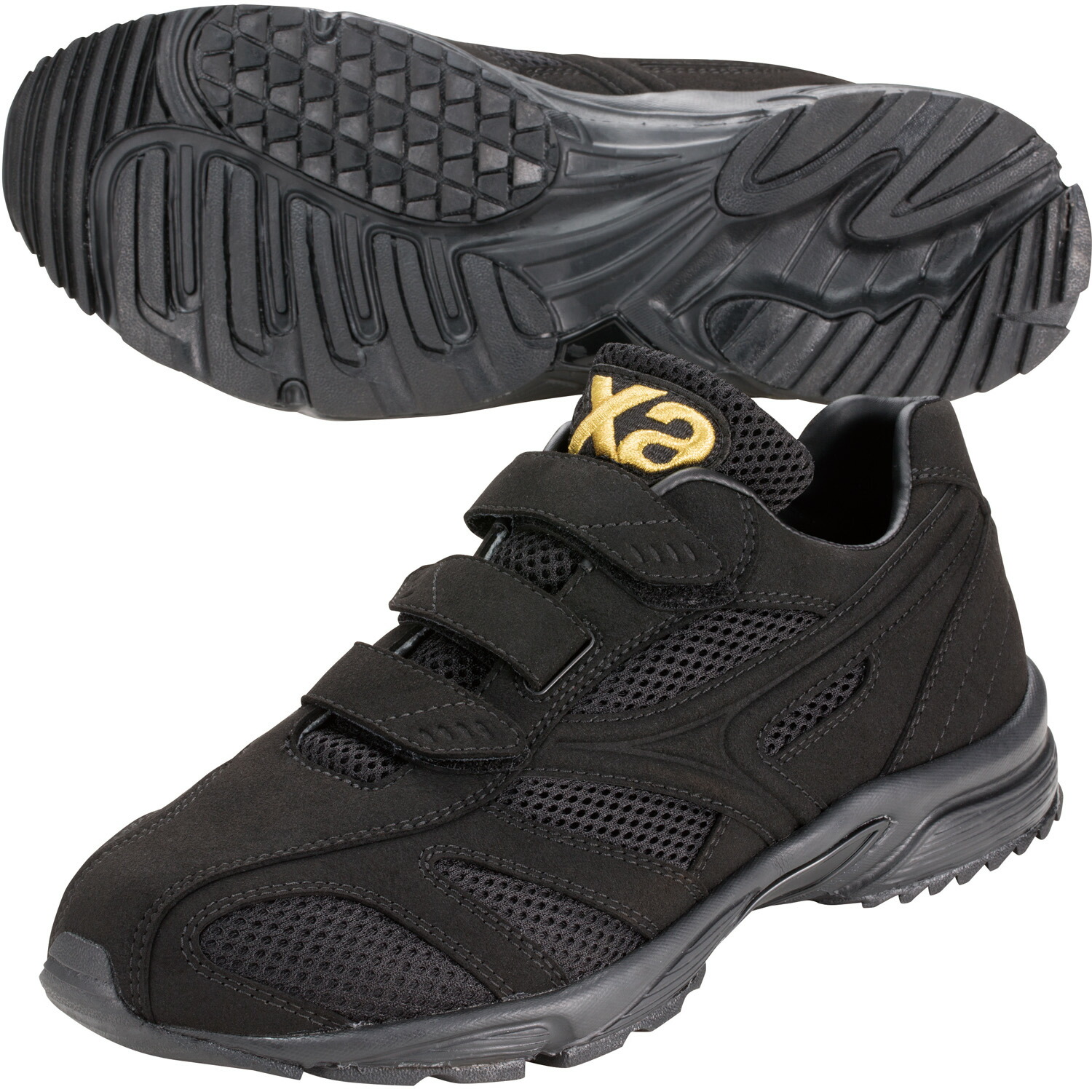 ザナックス Xanax Bs531tl トレーニングシューズ アップシューズ トラストtl クールマックス 涼感 ブラック 黒 24 5cm トレシュー マジックテープ 野球 野球用品 送料無料 Tzohar Org Il