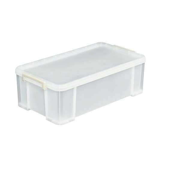 【代引き・同梱不可】 収納用品 natura(ナチュラ) トラックス 72M クリア 2個組 NTK-72MCL｜あっとらいふ