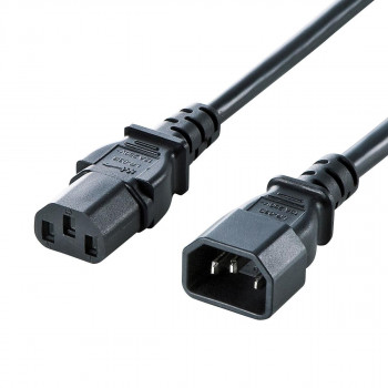 サンワサプライ 電源コード12A250V 3P 3m APW12-C14C13250-30