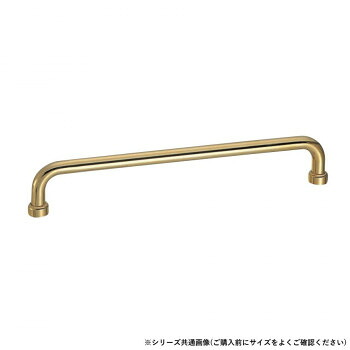 シロクマ 丸棒タオル掛 400mm 純金 BT-5