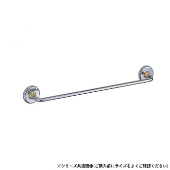 シロクマ レジーナタオル掛 600粍 クローム/金 BT-31