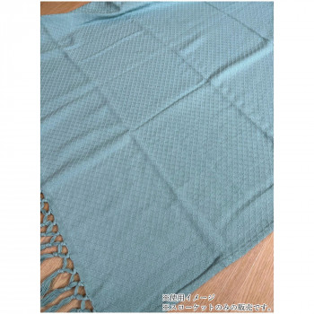 【代引き・同梱不可】 インド製スローケット　Reno　リノ Green　グリーン 100×130