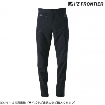 アイズフロンティア ストレッチ3Dカーゴパンツ 05 ブラック 85cm 3122