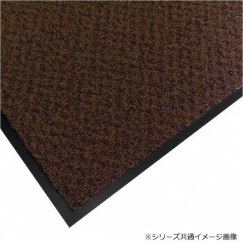 【代引き・同梱不可】 エクシータフマット 600×900 ブラウン 4122003|あっとらいふ