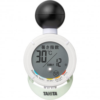 TANITA タニタ 黒球式熱中アラーム ホワイト TC-210