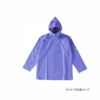 【代引き・同梱不可】 コヤナギ レインウェア エースガッツ ジャケット AG-35J パープル　L