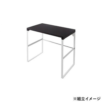 LIHIT LAB.(リヒトラブ)　机上台　幅390mm　トールタイプ　黒　A-7335-24