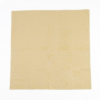 志成販売 七宝つなぎ刺繍のテーブルクロス イエロー 305047YL