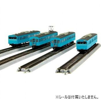 国鉄103系 スカイブルー 京浜東北線タイプ 基本4両セット T022-1