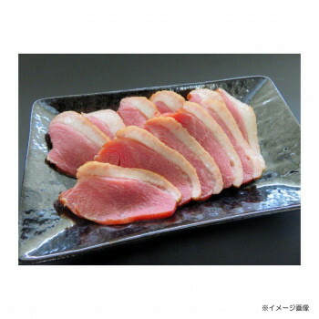 【代引き・同梱不可】 平八　合鴨スモークスライス5mm　500g(約70枚入)　3パック　3884018