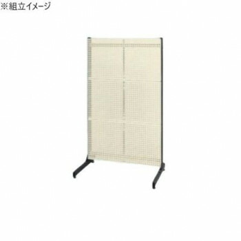 【代引き・同梱不可】 サカエ ラックシステム パンチングパネルタイプ 892×550×1530mm アイボリー PLS-3PD|あっとらいふ