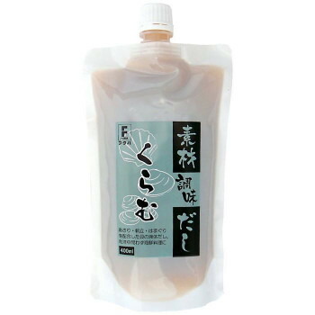 【代引き・同梱不可】 フタバ 素材調味だし くらむ 400ml×12袋 8167