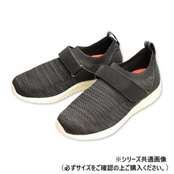 マリアンヌ製靴 ストレッチニットスニーカーWG110 ブラック L WG110