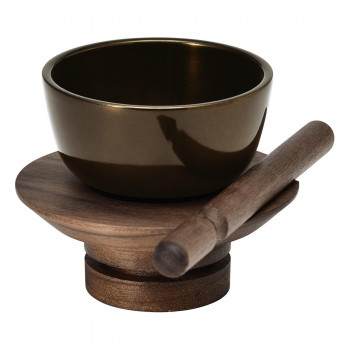 涼月 木製りん台仕掛ける(丸型 ) りん2.0寸 ウォール中毒者/抹茶 59e15id194092