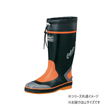 福山ゴム工業　長靴　 カルサーエース S-800 LLブラック AA97200