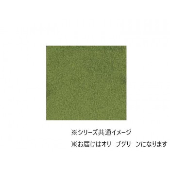 【代引き・同梱不可】 川島織物セルコン　Unit Rug(ユニットラグ)　ソフティライン　プレーン　50×50cm　6枚入り　UR1475・オリーブグリーン