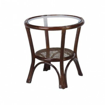 【代引き・同梱不可】 今枝商店　Romantic Rattan　籐テーブル　T31B