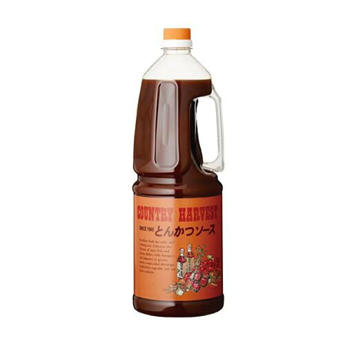【代引き・同梱不可】 タカハシソース　カントリーハーヴェスト とんかつソース 1.8L 8本セット　033111
