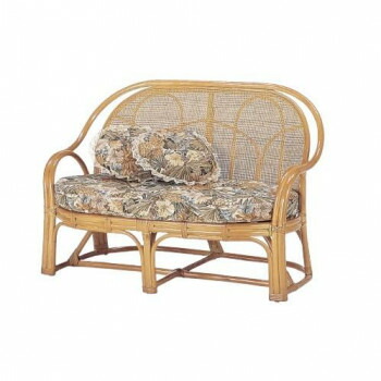 【代引き・同梱不可】 今枝商店　Romantic Rattan　籐ラブチェアー　Y35