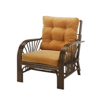 【代引き・同梱不可】 今枝商店　Romantic Rattan　籐アームチェアー　Y631B 37,941円