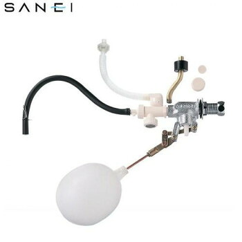 三栄水栓 SANEI 万能ロータンクボールタップ トイレ用品 連結ホース付 PV46-3S-13｜あっとらいふ